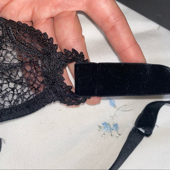 La perla underwire lace bra 34C